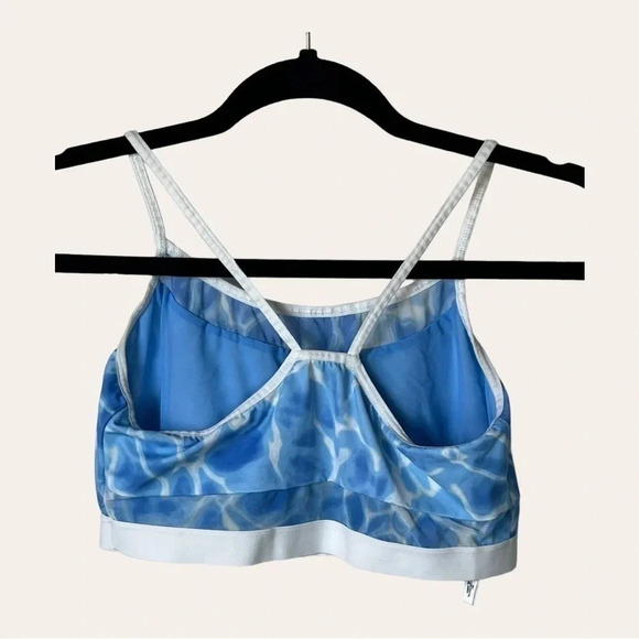 VICTORIA SPORT WATER MESH SPORTS BRA NO PADDING SPAGHETTI STRAPS SIZE‎ M - Picture 6 of 9